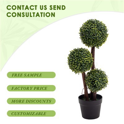 Kunstlikust plastist taimestiku bonsai puu