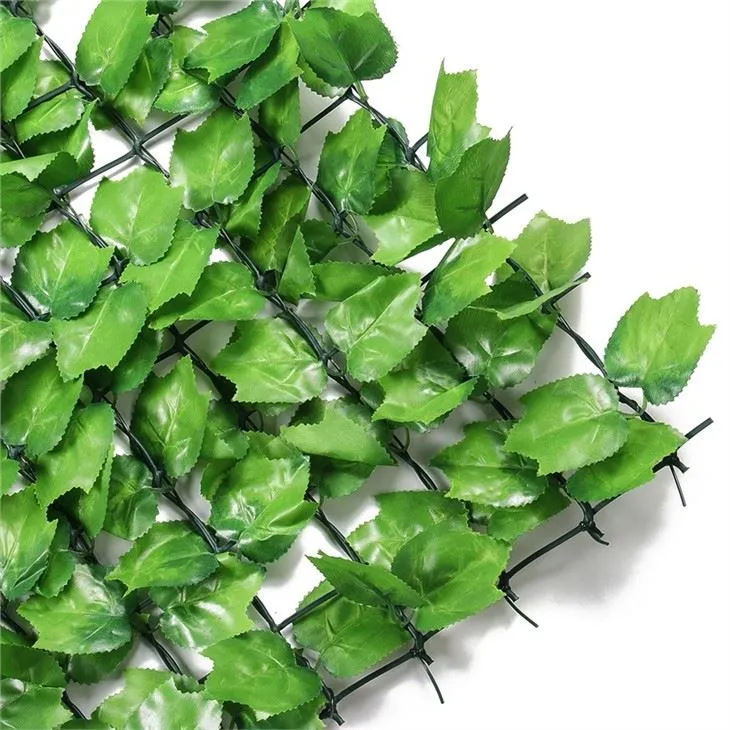 UV Light colored maple leaf fence