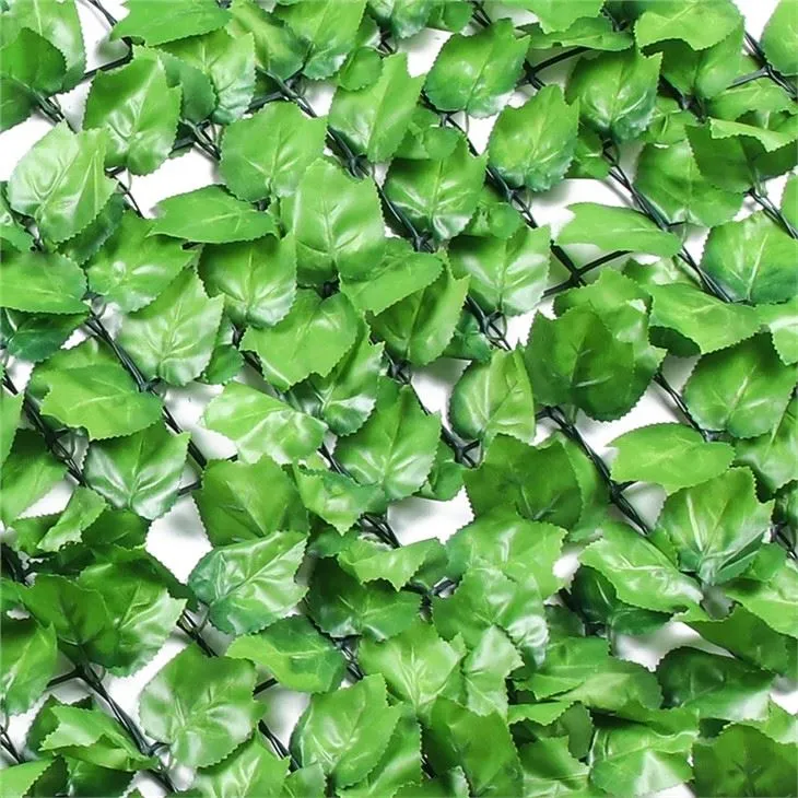 UV Light colored maple leaf fence