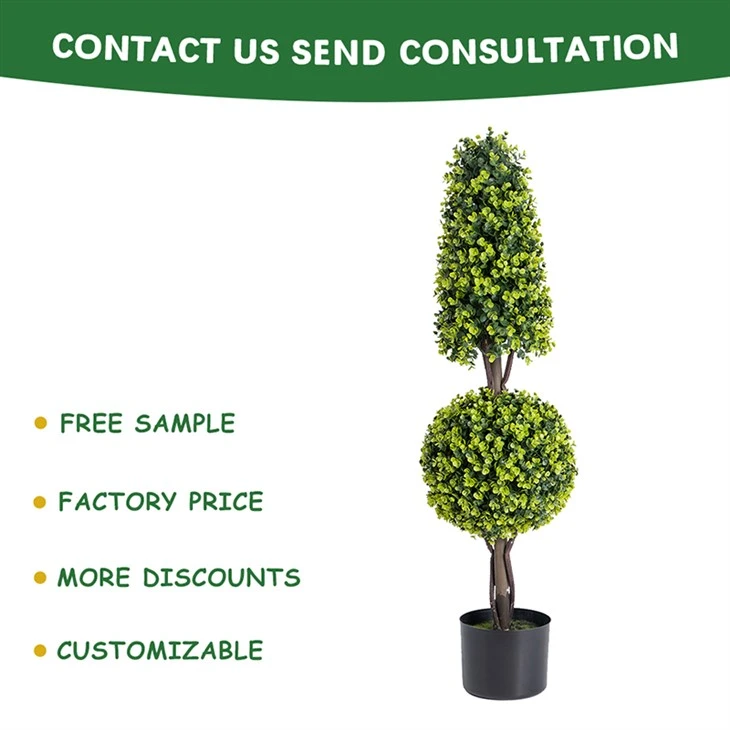 Artificial Square Tree Black Pot suppliers